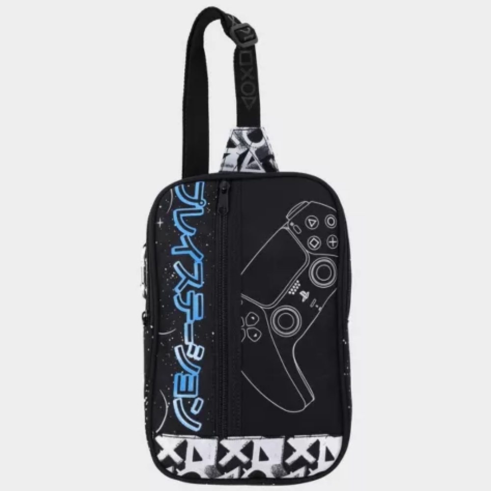 PlayStation Offset Zipper Sling Bag